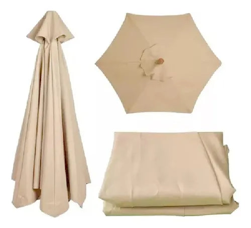 2.3m Beach Umbrella Bubble Ball Light For Beach Parties Nude