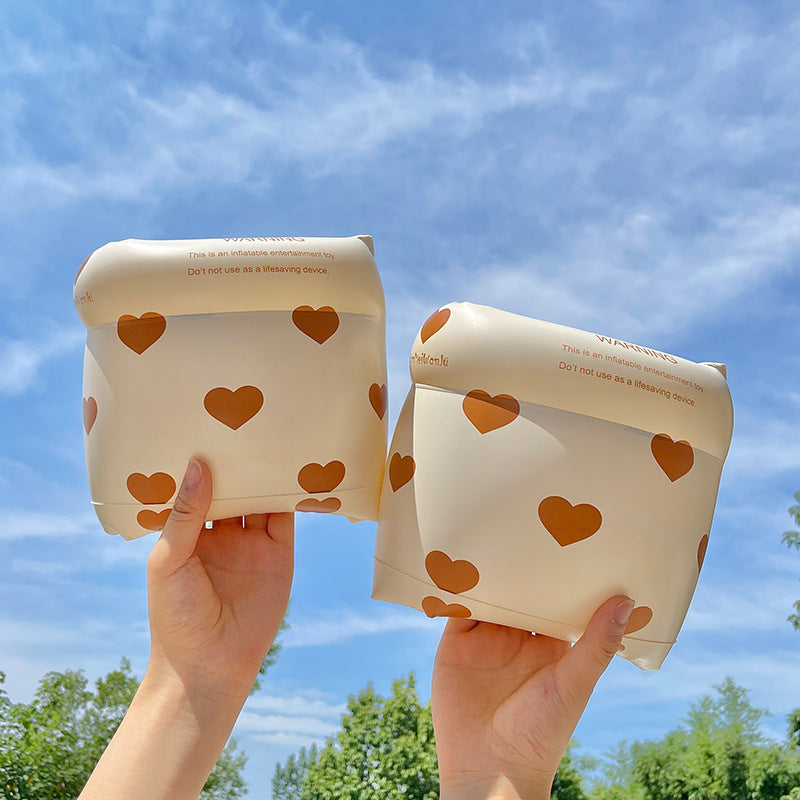 1 Pair Arm Floaties For All Age - Pool Floats Arm Bands Inflatable Swim Rings PVC Arm Floater For Summer Pool Party Favors  Swimming Pool Inflatable Arm Floating