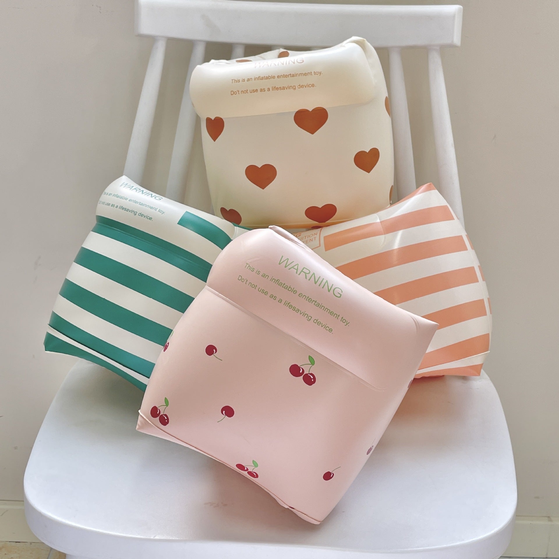 1 Pair Arm Floaties For All Age - Pool Floats Arm Bands Inflatable Swim Rings PVC Arm Floater For Summer Pool Party Favors  Swimming Pool Inflatable Arm Floating